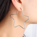 گوشواره حلقه ستاره هوپ