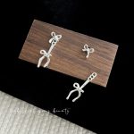گوشواره دابل پاپیون